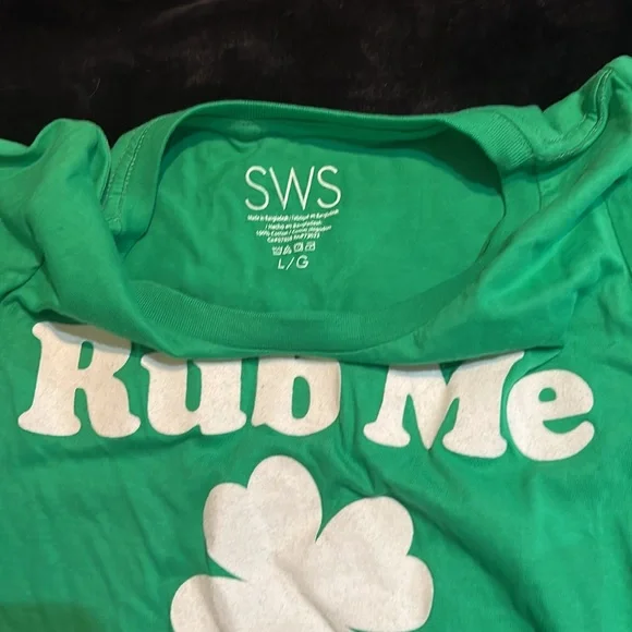 St.Patricks Top Tee - Picture 2 of 2
